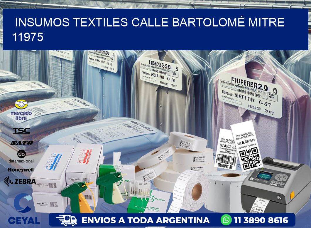 INSUMOS TEXTILES CALLE BARTOLOMÉ MITRE 11975