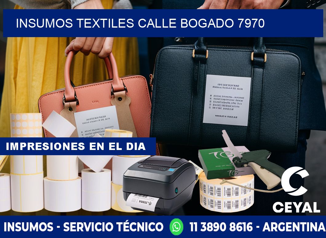 INSUMOS TEXTILES CALLE BOGADO 7970