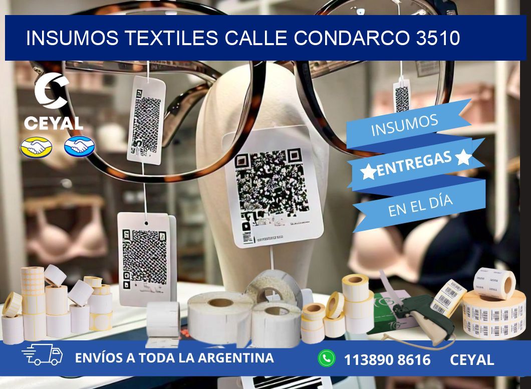 INSUMOS TEXTILES CALLE CONDARCO 3510