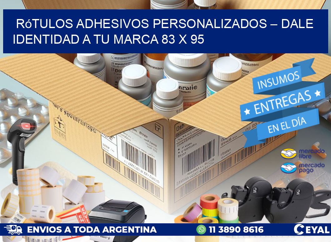 Rótulos Adhesivos Personalizados – Dale Identidad a Tu Marca 83 x 95