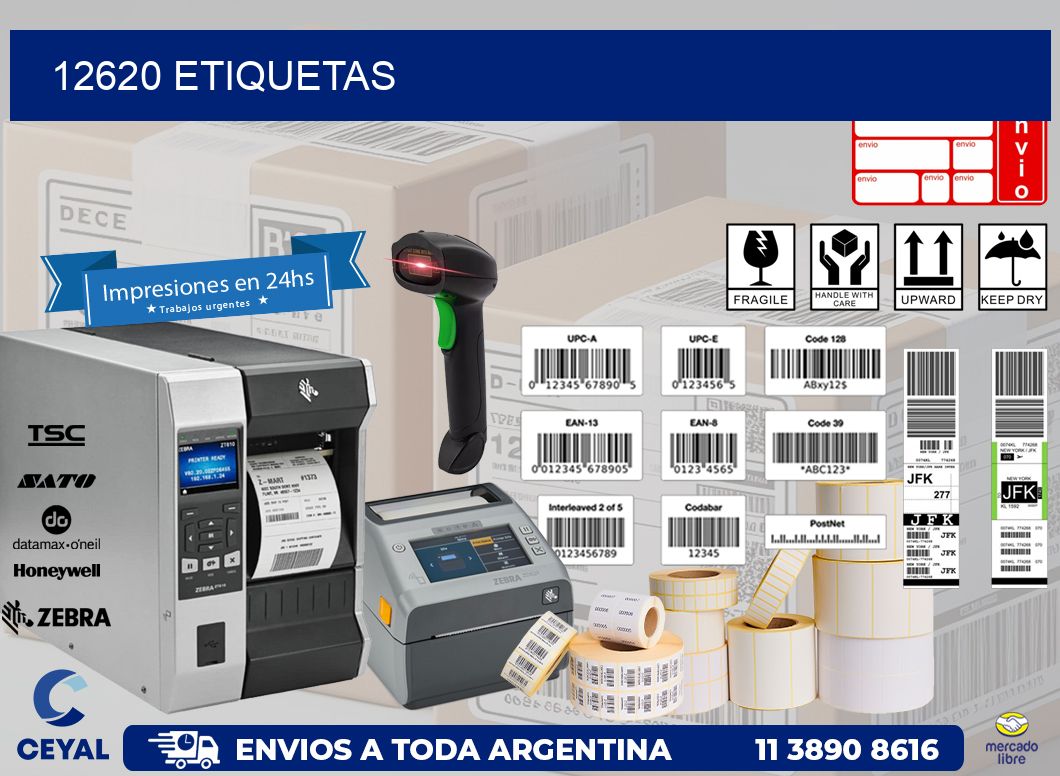 12620 ETIQUETAS