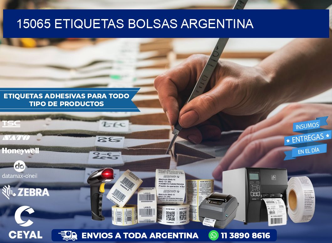 15065 ETIQUETAS BOLSAS ARGENTINA