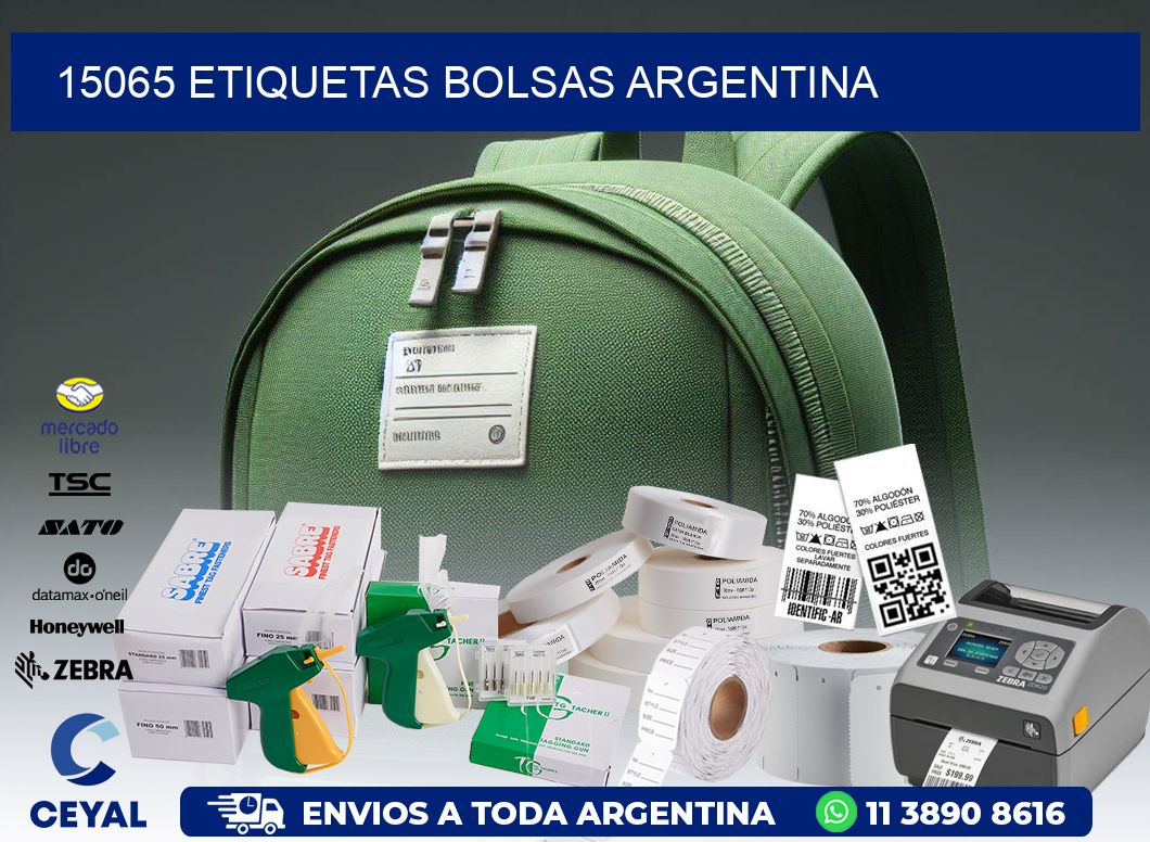 15065 ETIQUETAS BOLSAS ARGENTINA