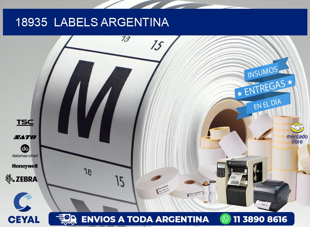 18935  Labels Argentina