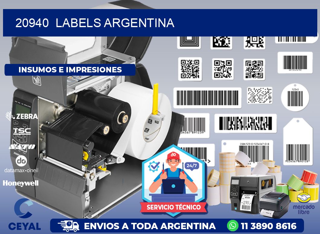 20940  Labels Argentina