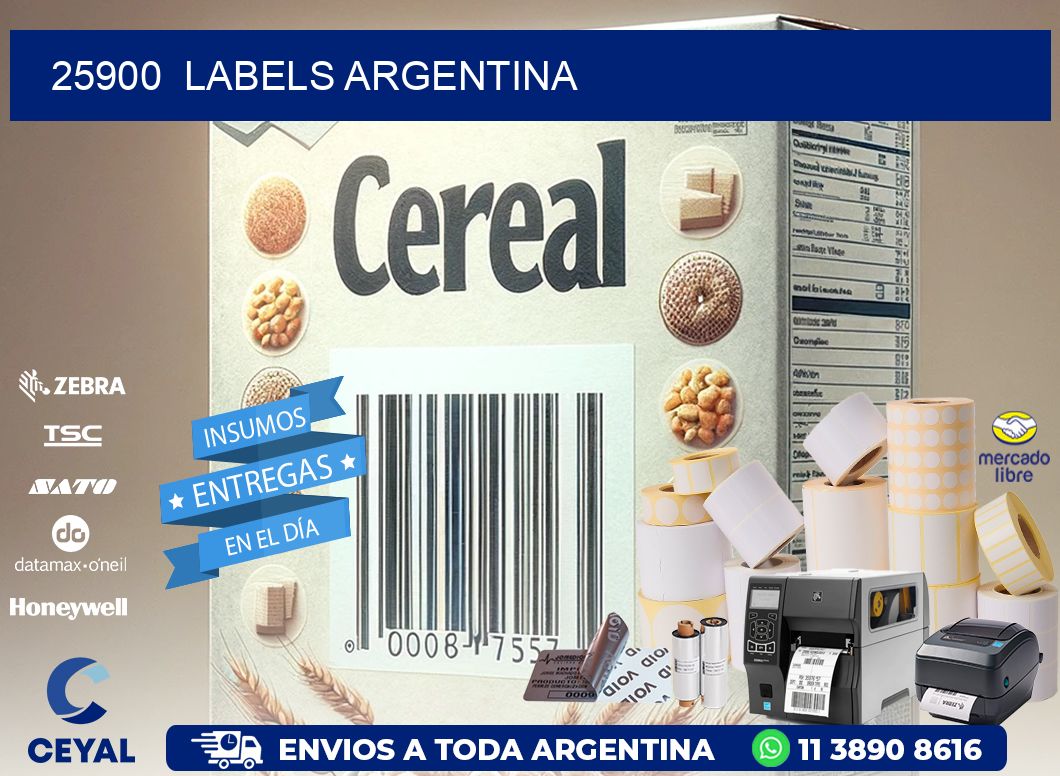 25900  Labels Argentina