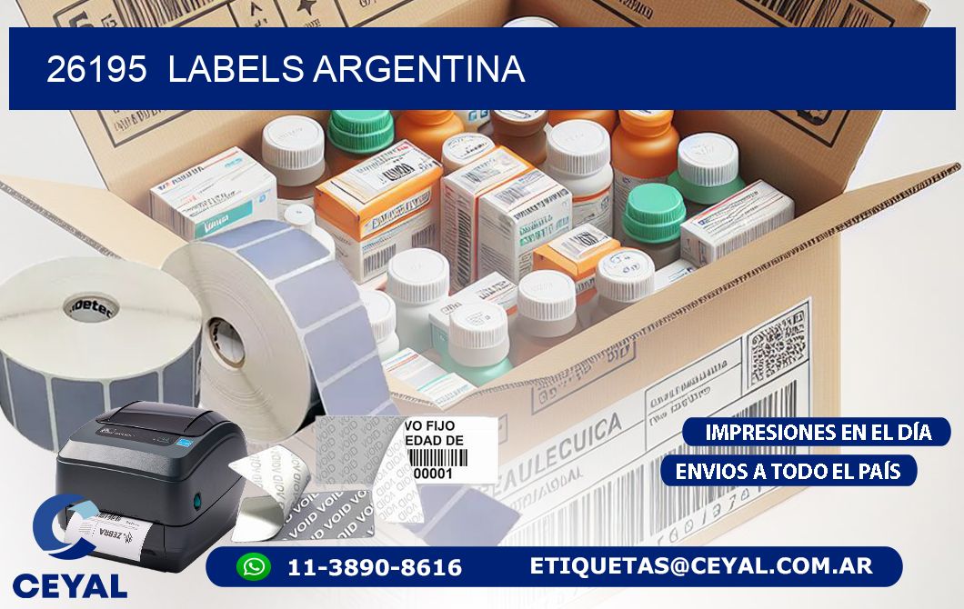 26195  Labels Argentina