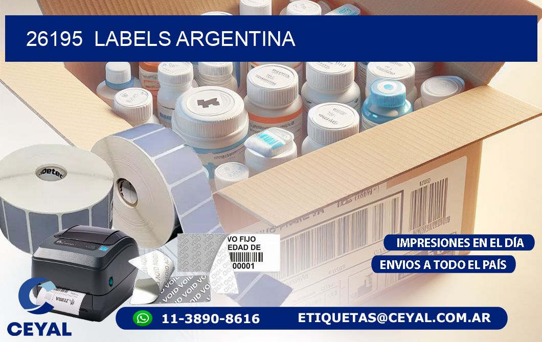 26195  Labels Argentina