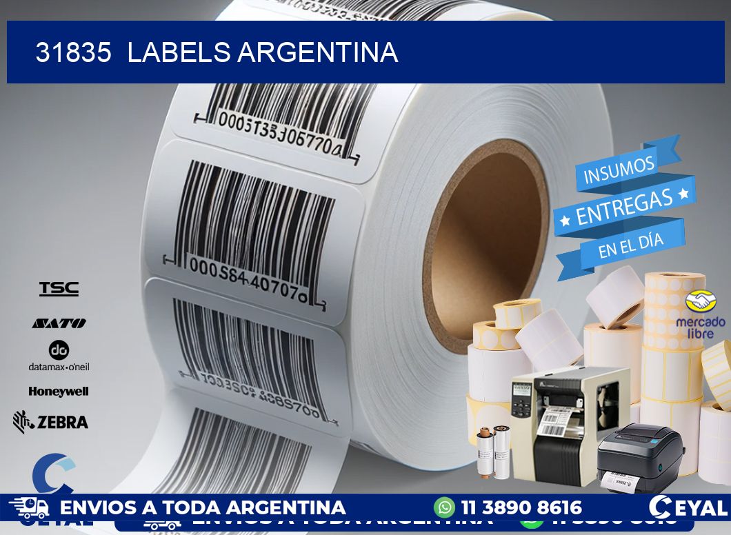 31835  Labels Argentina