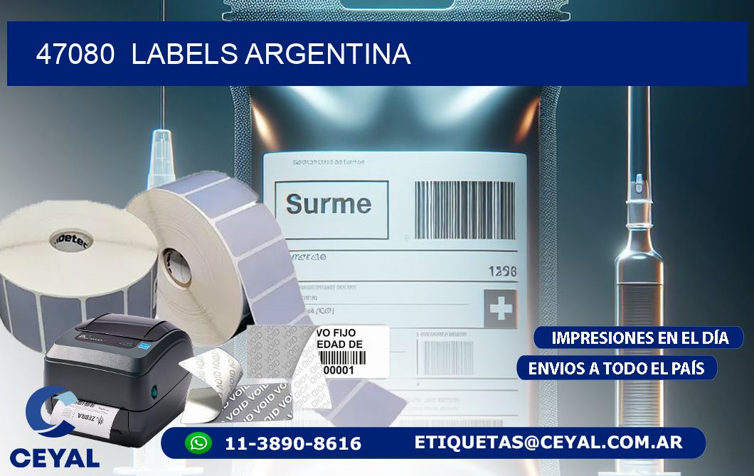 47080  Labels Argentina