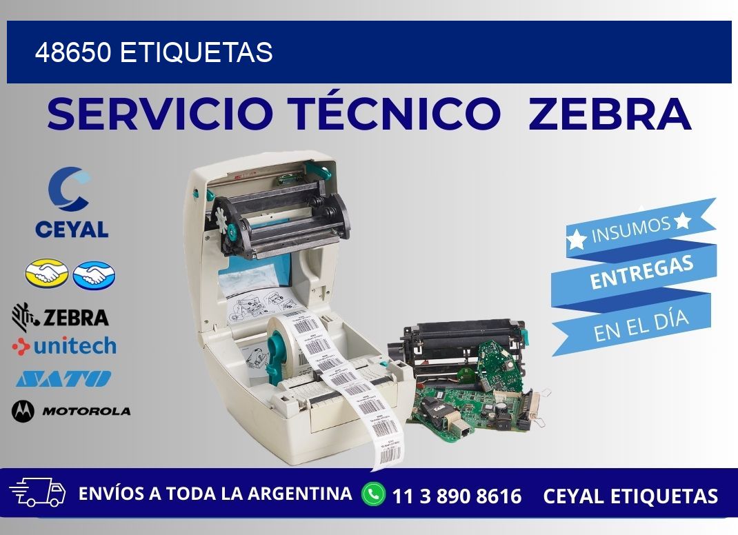 48650 ETIQUETAS