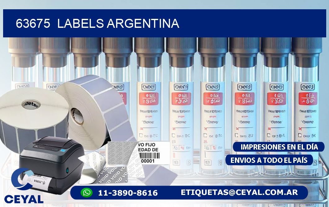 63675  Labels Argentina