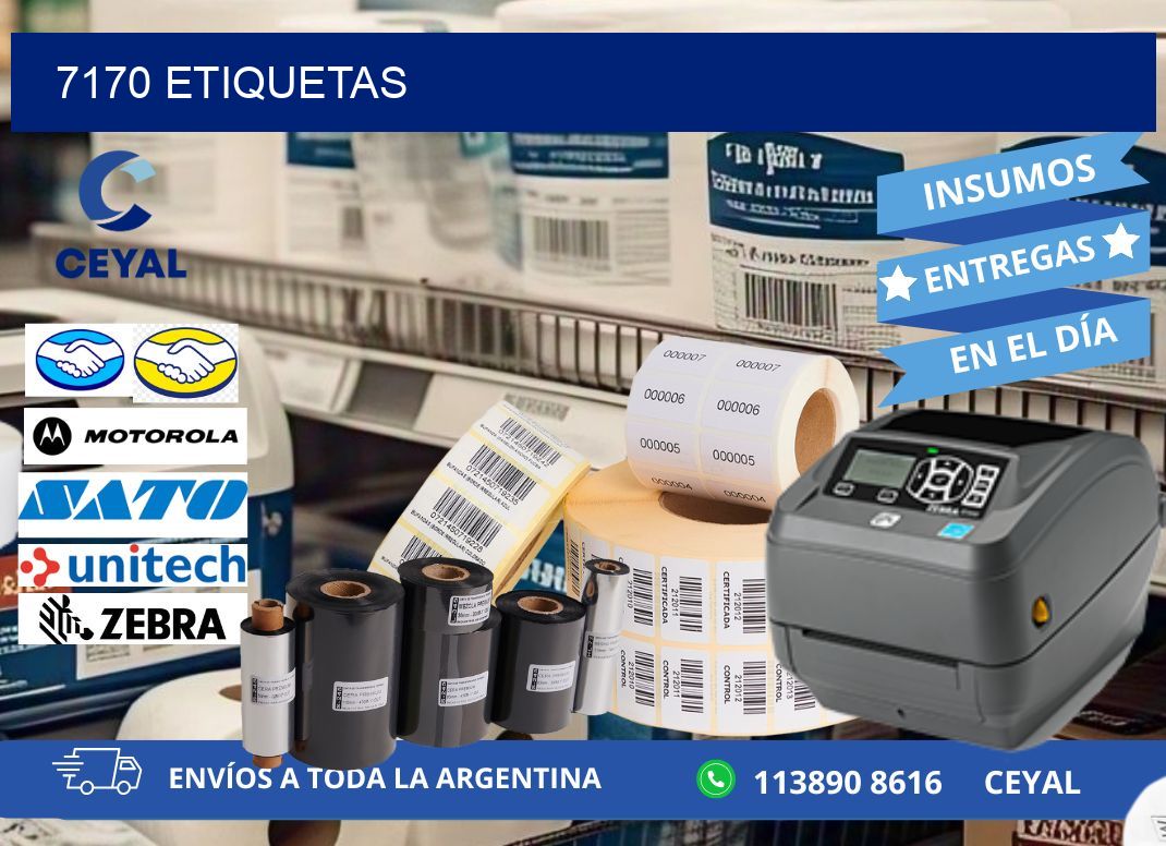 7170 ETIQUETAS