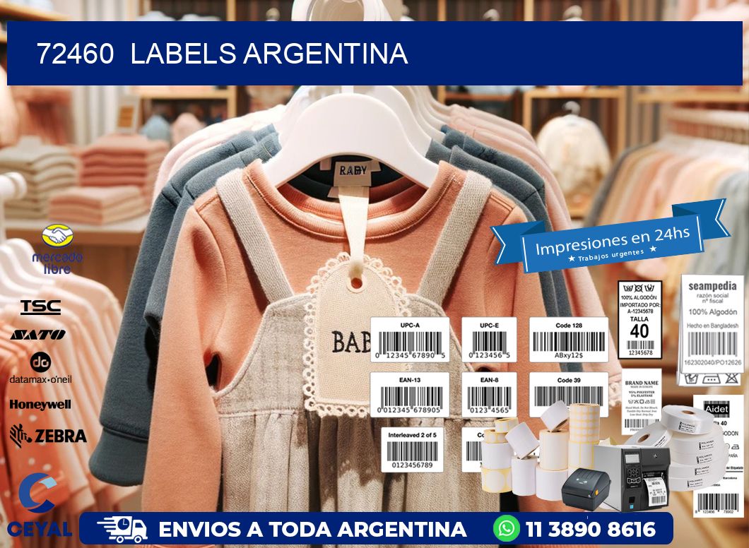 72460  Labels Argentina