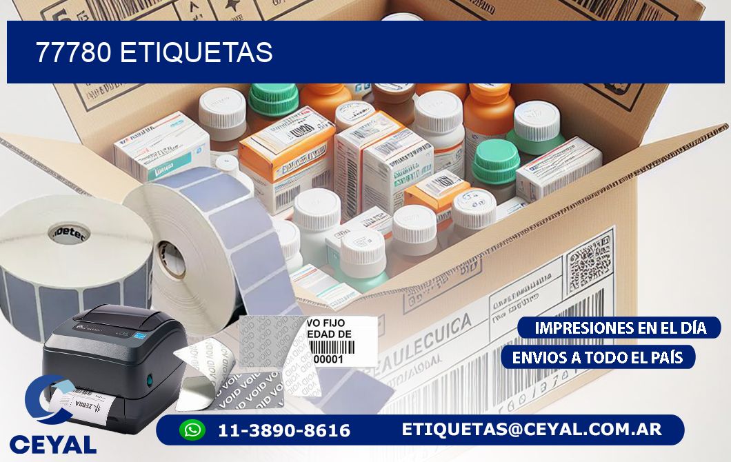77780 ETIQUETAS