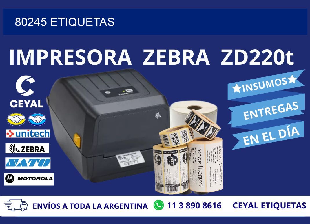 80245 ETIQUETAS