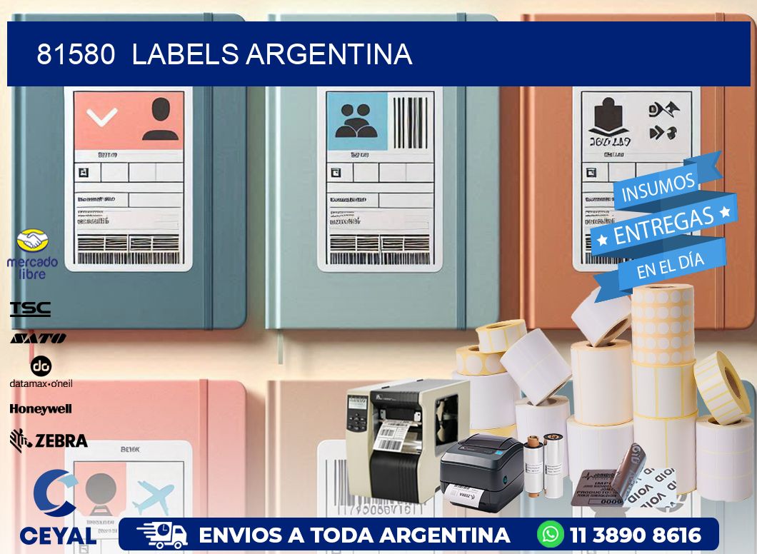 81580  Labels Argentina