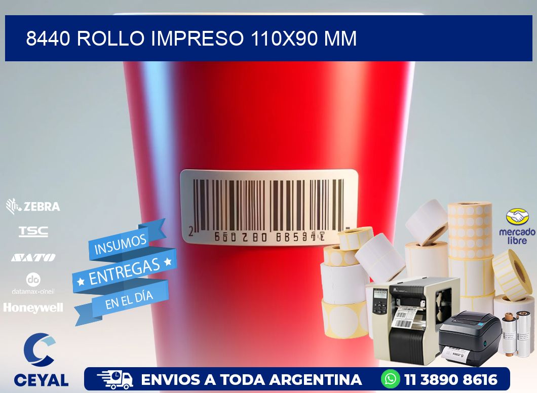 8440 ROLLO IMPRESO 110x90 mm