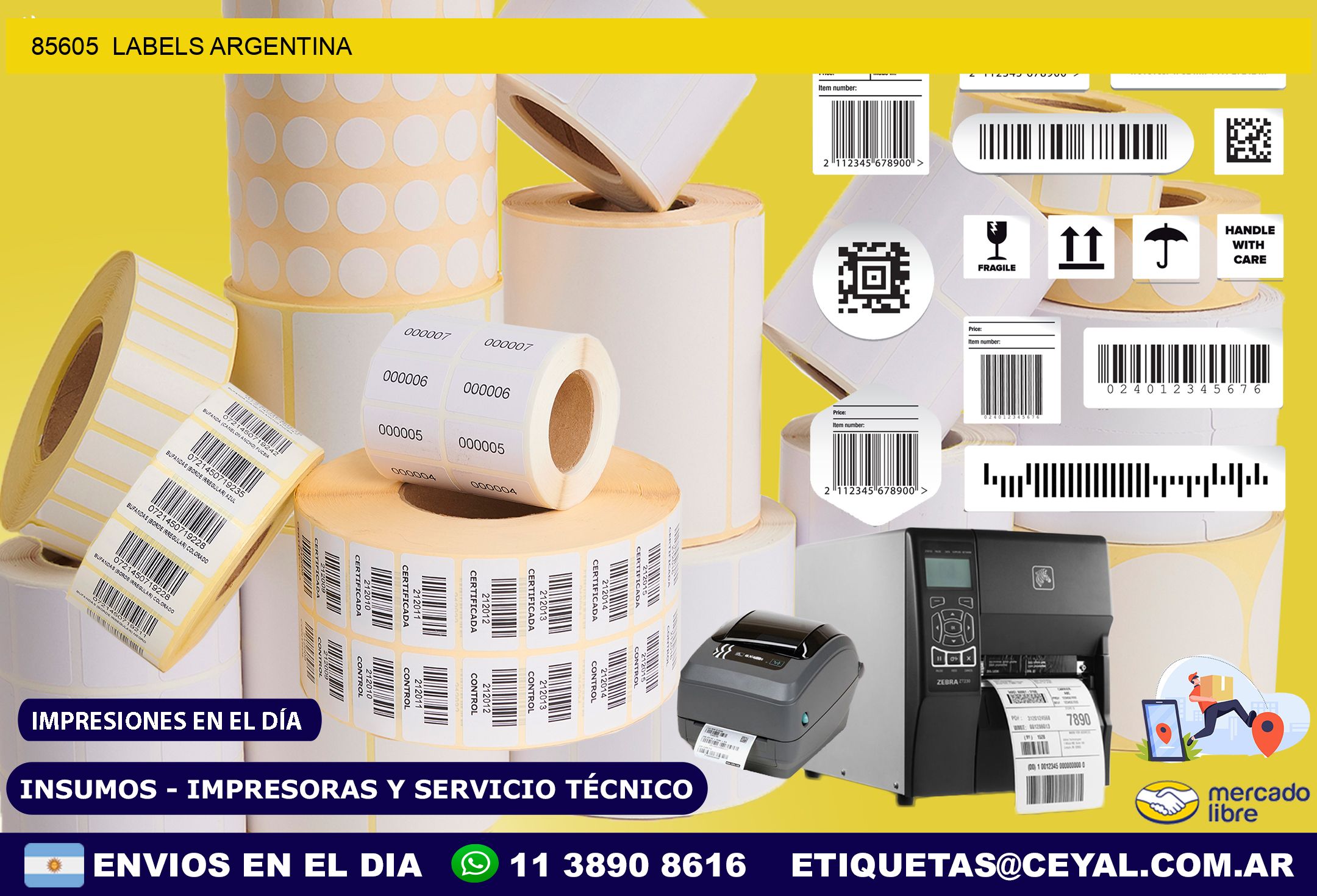 85605  Labels Argentina