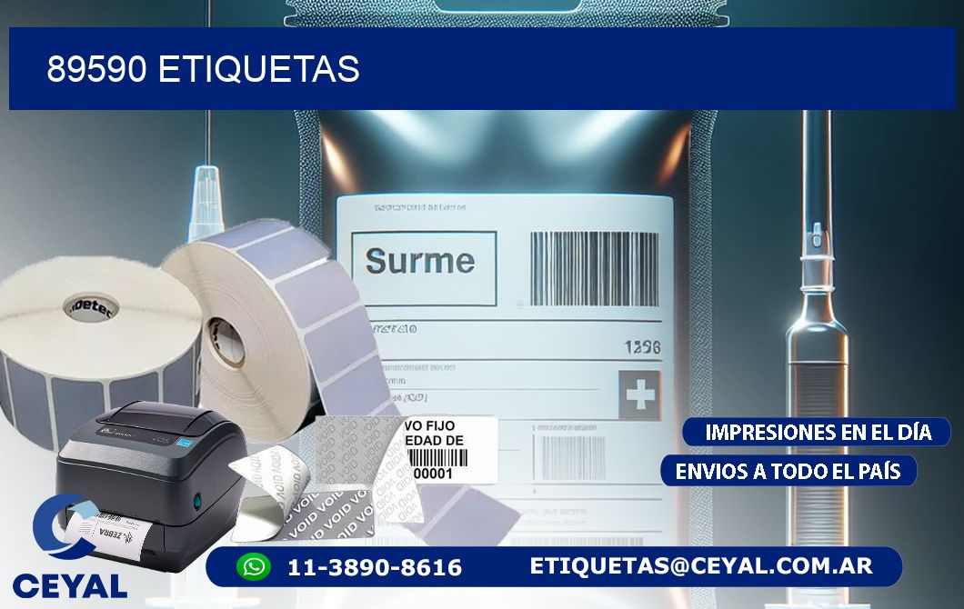 89590 ETIQUETAS