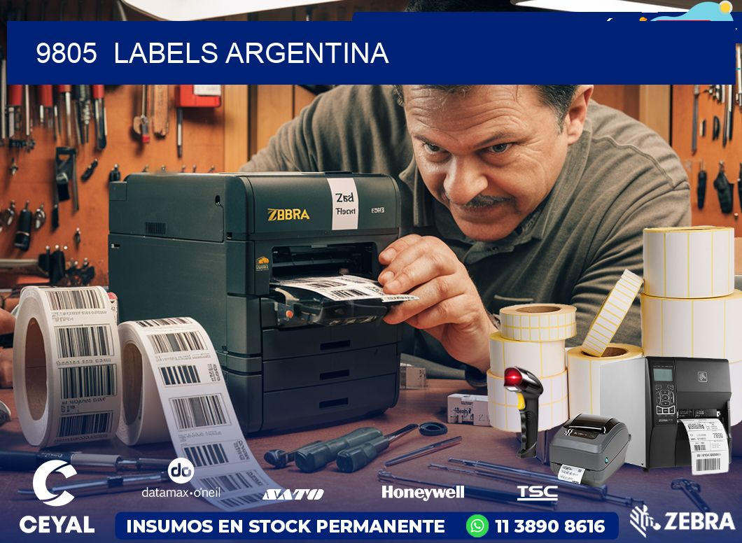 9805  Labels Argentina