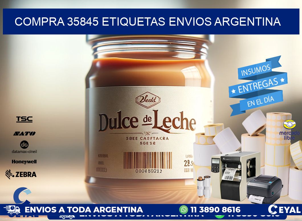 COMPRA 35845 ETIQUETAS ENVIOS ARGENTINA