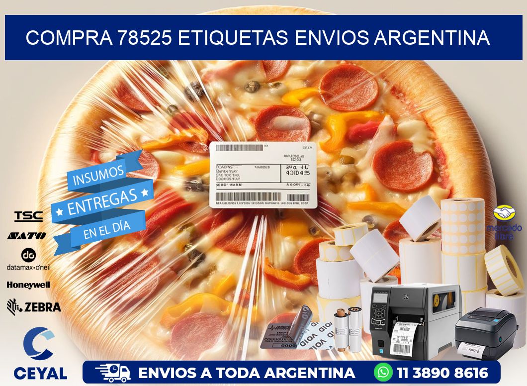 COMPRA 78525 ETIQUETAS ENVIOS ARGENTINA