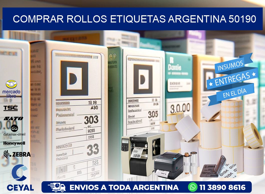 COMPRAR ROLLOS ETIQUETAS ARGENTINA 50190