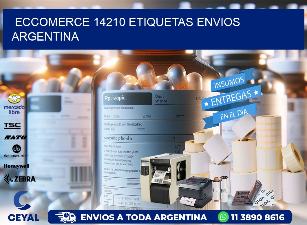 ECCOMERCE 14210 ETIQUETAS ENVIOS ARGENTINA