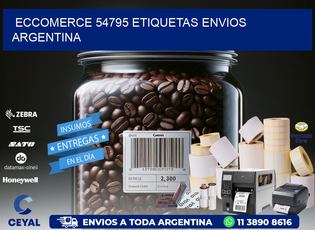 ECCOMERCE 54795 ETIQUETAS ENVIOS ARGENTINA
