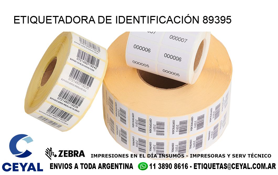 ETIQUETADORA DE IDENTIFICACIÓN 89395