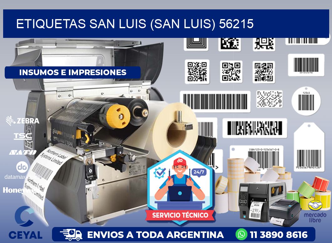 ETIQUETAS SAN LUIS (SAN LUIS) 56215