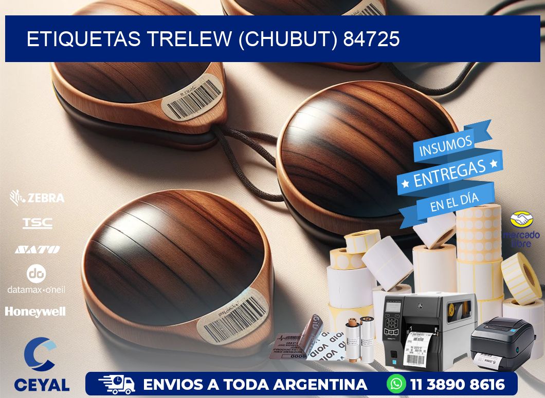 ETIQUETAS TRELEW (CHUBUT) 84725