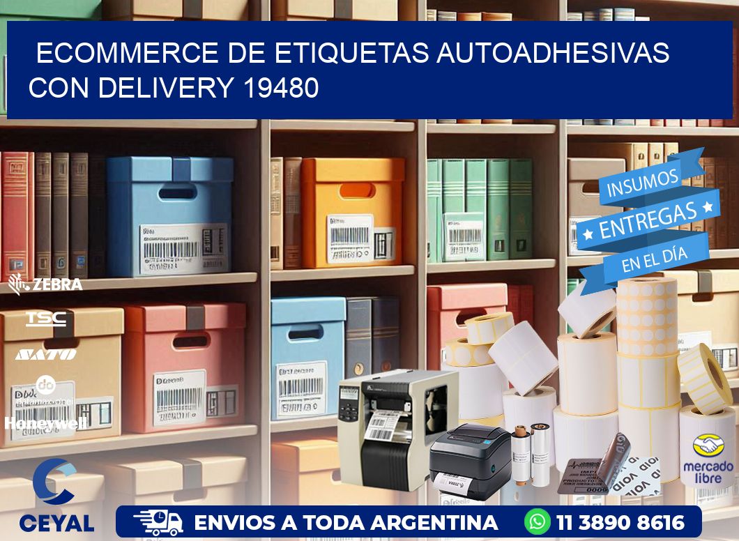 Ecommerce de Etiquetas Autoadhesivas con Delivery 19480