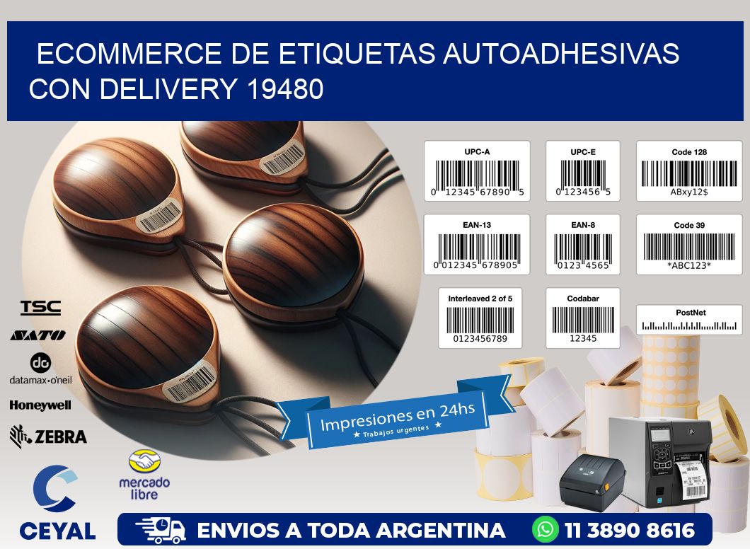 Ecommerce de Etiquetas Autoadhesivas con Delivery 19480