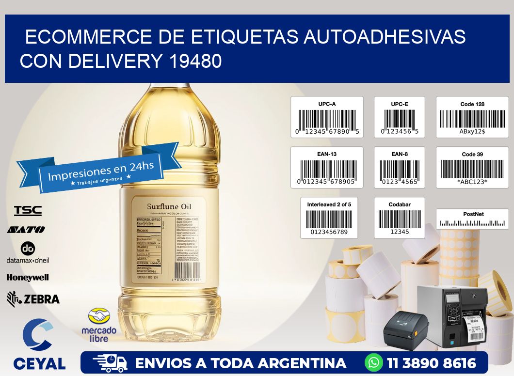 Ecommerce de Etiquetas Autoadhesivas con Delivery 19480