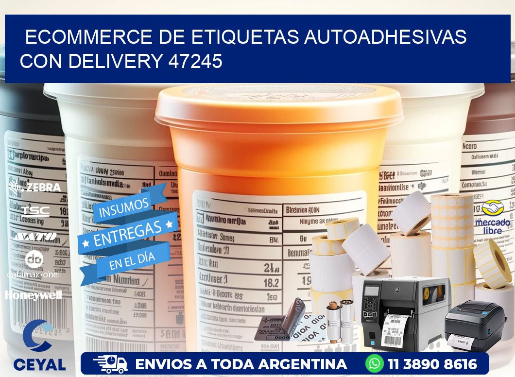 Ecommerce de Etiquetas Autoadhesivas con Delivery 47245