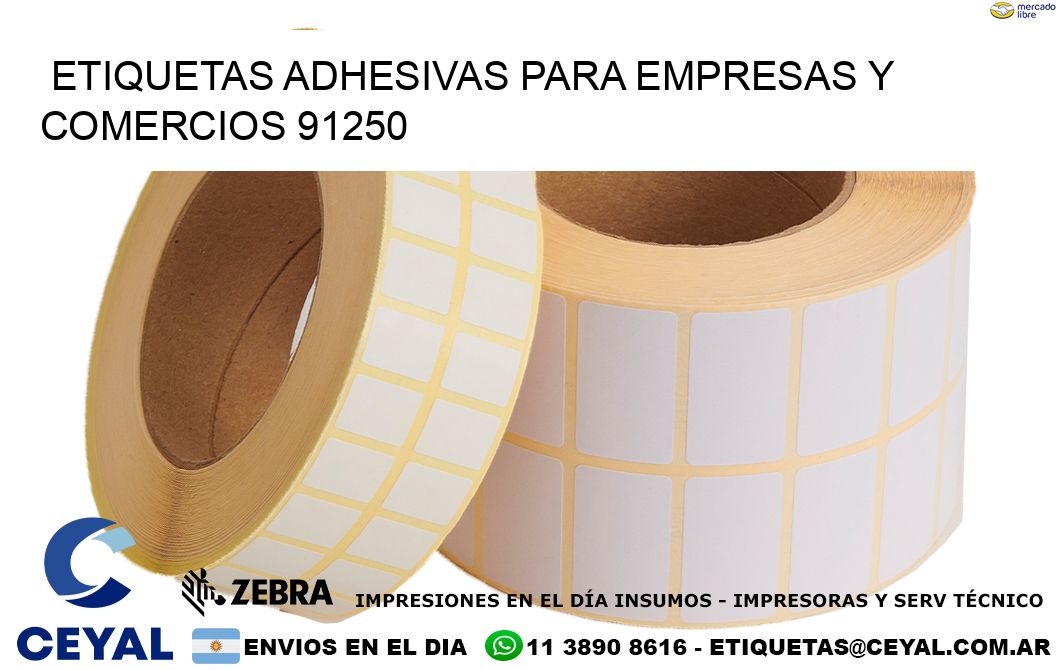 Etiquetas Adhesivas para Empresas y Comercios 91250