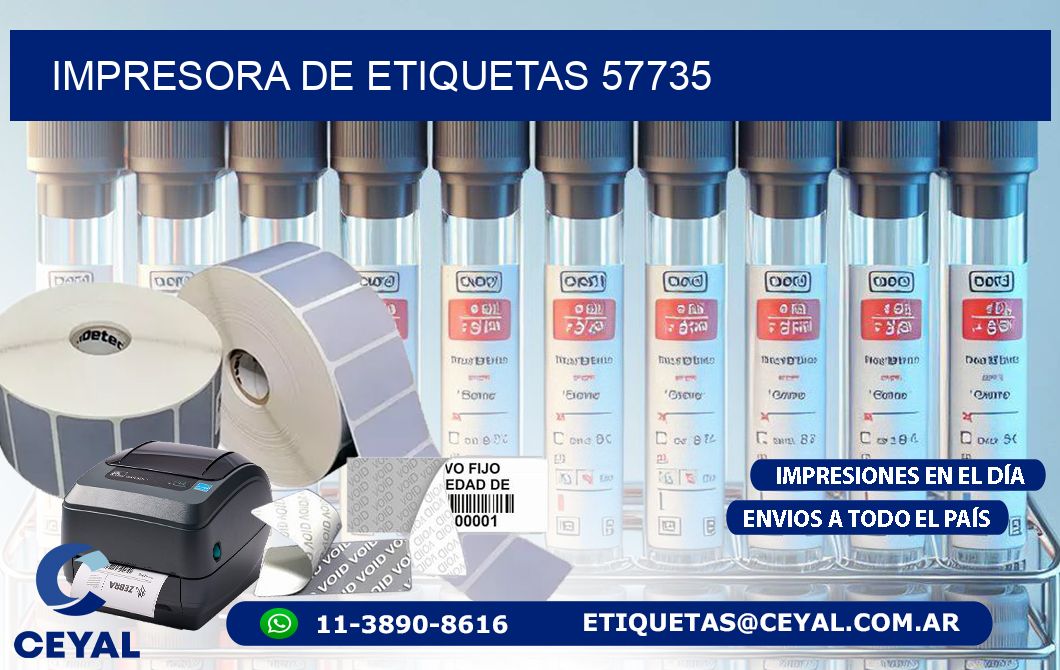 IMPRESORA DE ETIQUETAS 57735