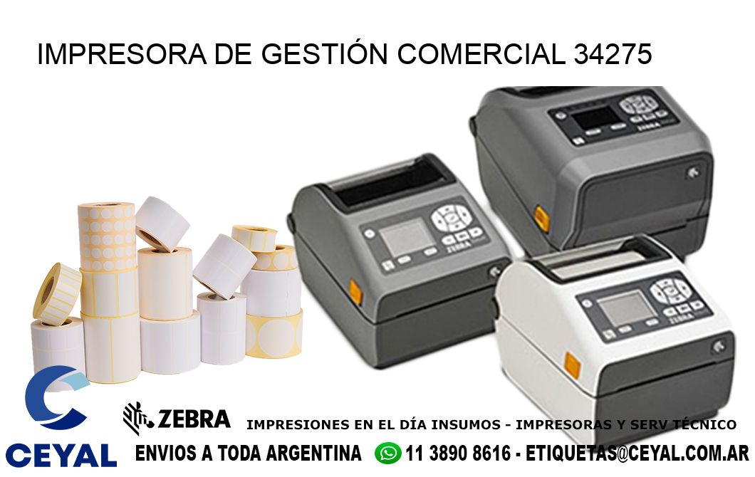 IMPRESORA DE GESTIÓN COMERCIAL 34275