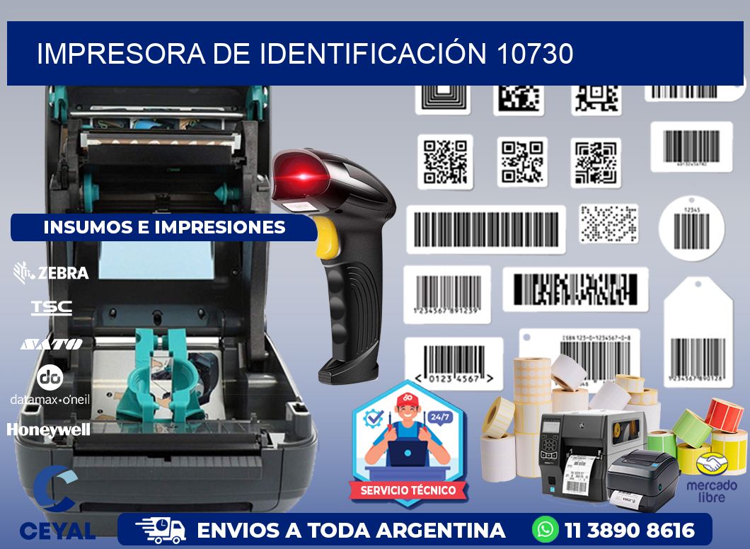 IMPRESORA DE IDENTIFICACIÓN 10730