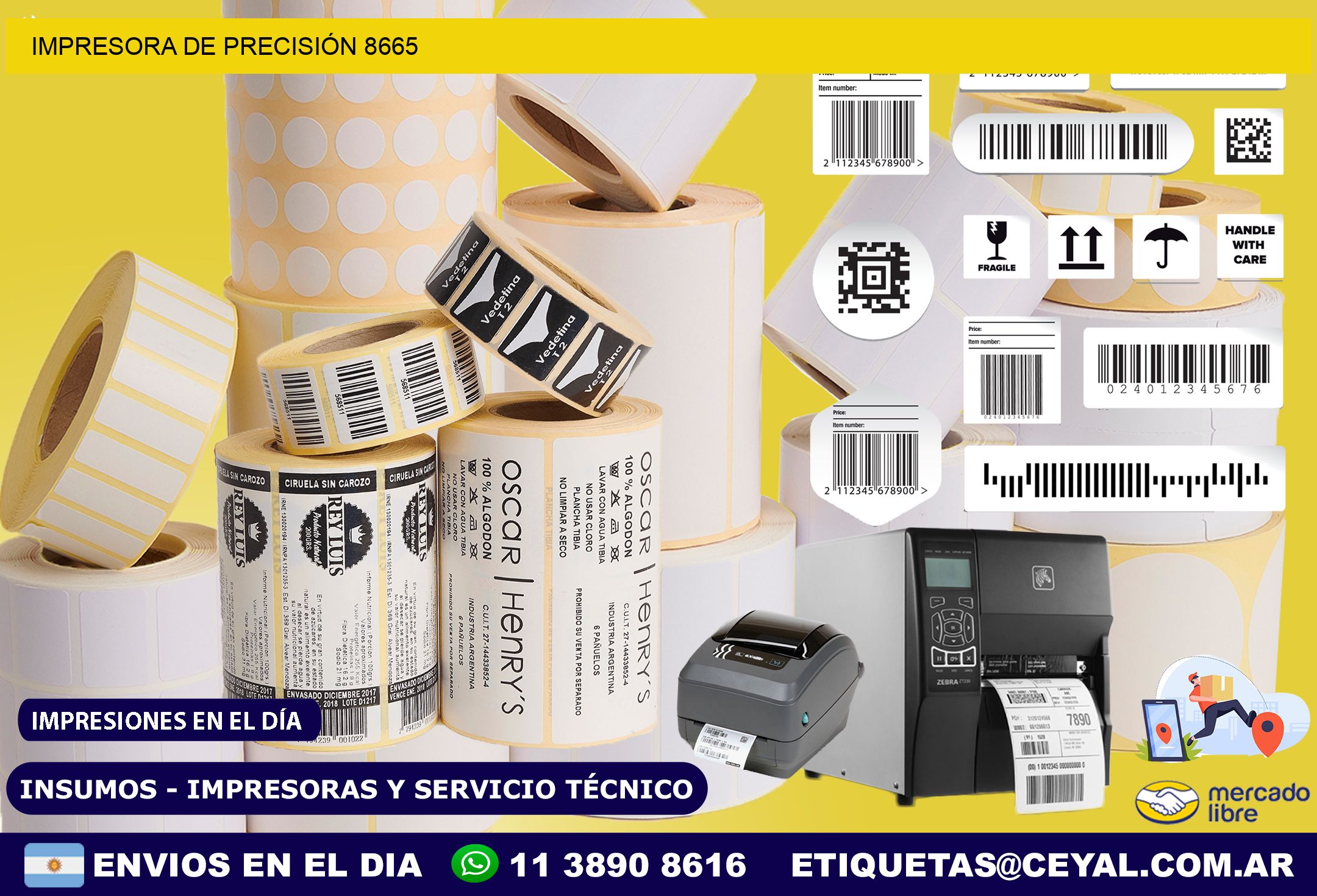 IMPRESORA DE PRECISIÓN 8665