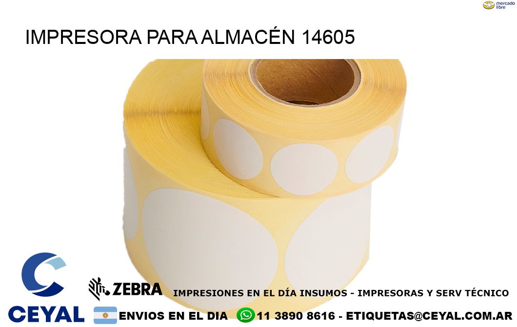 IMPRESORA PARA ALMACÉN 14605