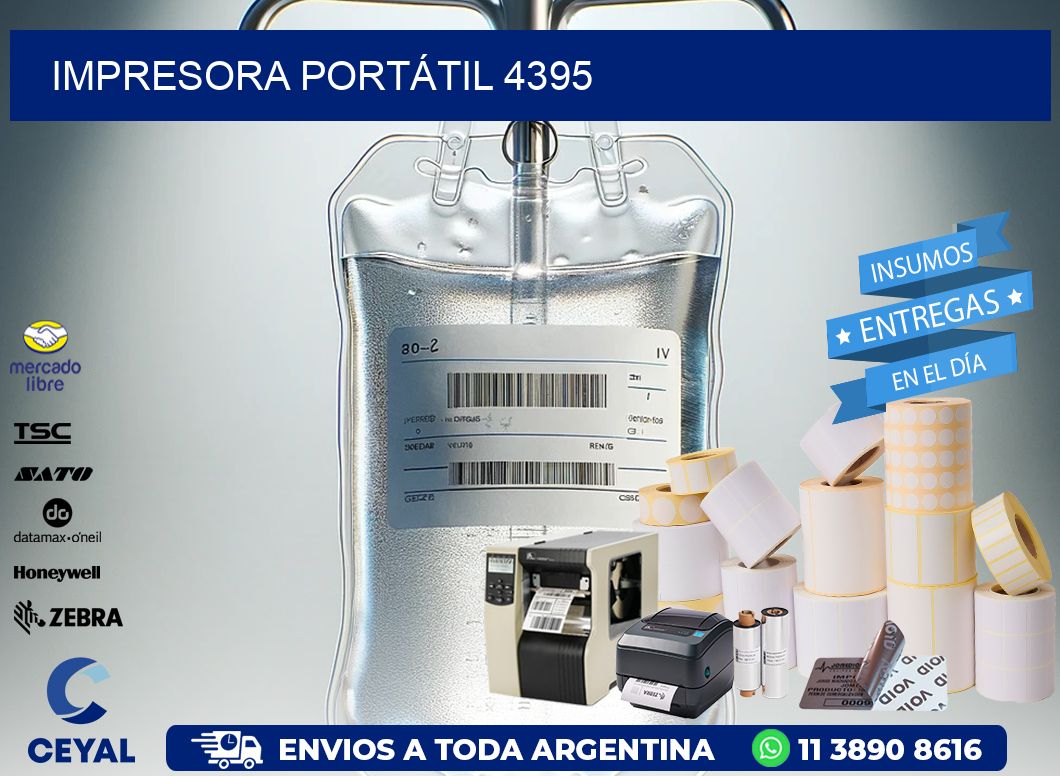 IMPRESORA PORTÁTIL 4395