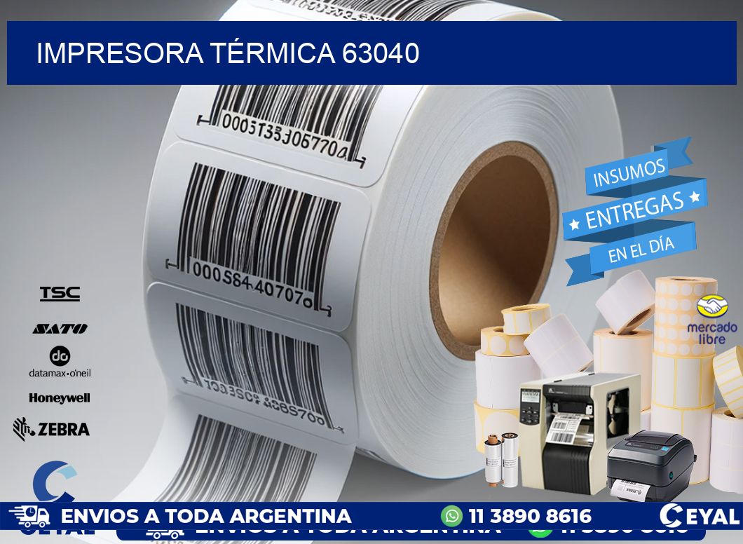 IMPRESORA TÉRMICA 63040