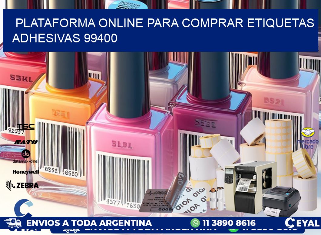 Plataforma Online para Comprar Etiquetas Adhesivas 99400