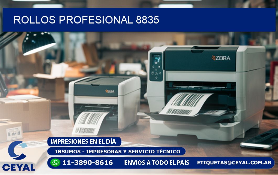 ROLLOS PROFESIONAL 8835