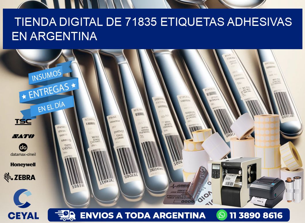 Tienda Digital de 71835 Etiquetas Adhesivas en Argentina