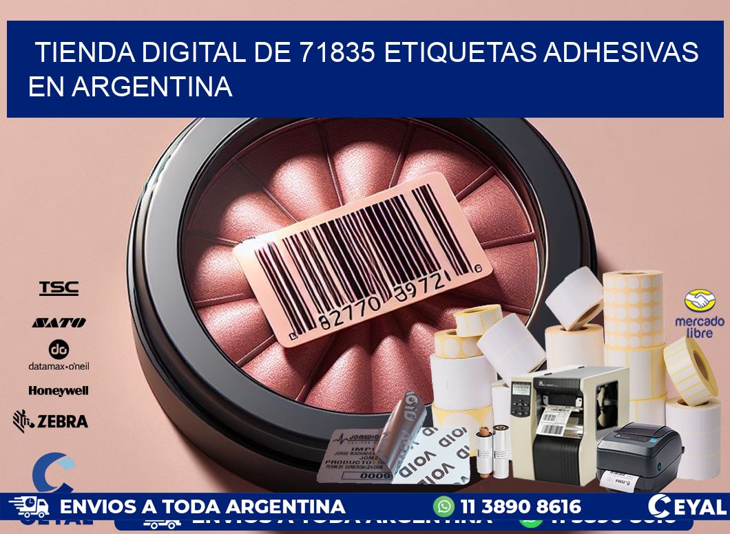 Tienda Digital de 71835 Etiquetas Adhesivas en Argentina