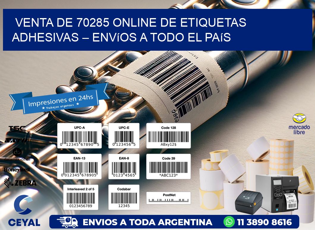 Venta de 70285 Online de Etiquetas Adhesivas – Envíos a Todo el País